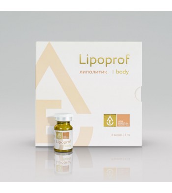 Lipoprof Body Липолитик непрямого действия. Препарат для уменьшения объема жировой ткани в проблемных зонах тела / ПРЕПАРАТ ДЛЯ ПРОФЕССИОНАЛЬНОГО ИСПОЛЬЗОВАНИЯ