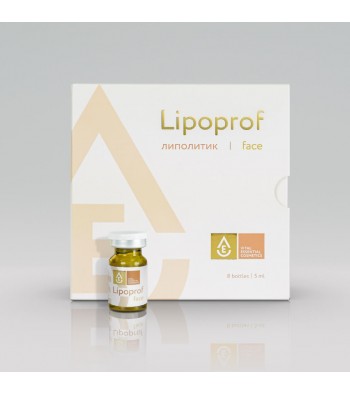Lipoprof Face  Липолитик непрямого действия. Препарат для уменьшения объема жировой ткани в проблемных зонах лица / ПРЕПАРАТ ДЛЯ ПРОФЕССИОНАЛЬНОГО ПРИМЕНЕНИЯ